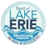 best of lake erie living magazine award certificate circle